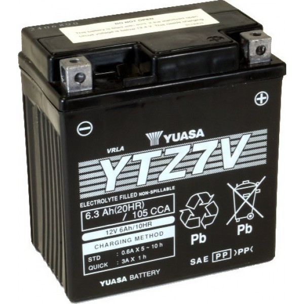 Μπαταρία YUASA YTZ7V AGM MF